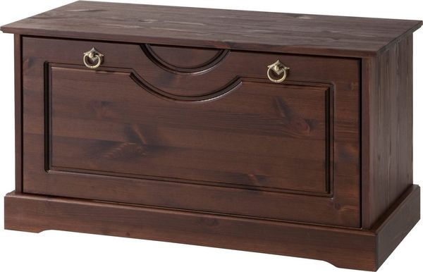 OTTO home Schuhtruhe Klera, Breite 81 cm, aus massiver Kiefer, FSC®-zertifiziert