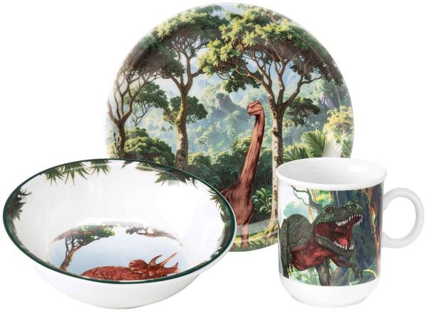 Seltmann Weiden Compact Kindergeschirr Set 3-teilig - Dino