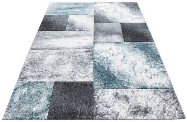 Stilvoll Günstig Teppich Teppich für den Flur oder Küche Kariertes Design, Läufer, Höhe: 13 mm