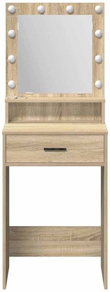 vidaXL Schminktisch Sonoma-Eiche 50 x 41 x 135 cm Holzwerkstoff 865093 Bild 5