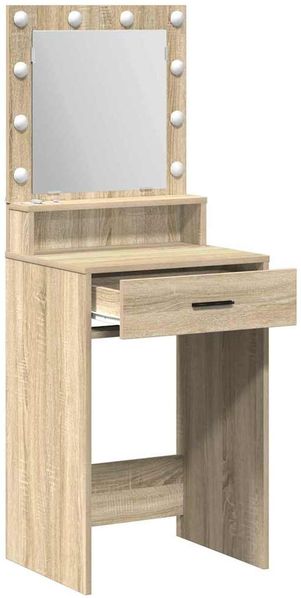 vidaXL Schminktisch Sonoma-Eiche 50 x 41 x 135 cm Holzwerkstoff 865093 Bild 4