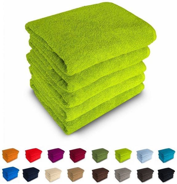 MatratzenL.A.B® Handtücher 500 g/m² Blauer Schwan®, 100% Baumwolle (einzeln verpackt, 1-St), zur Auswahl: 30x50 cm, 50x100, 70x140, 50x70, mit Aufhänger, 23 Farben