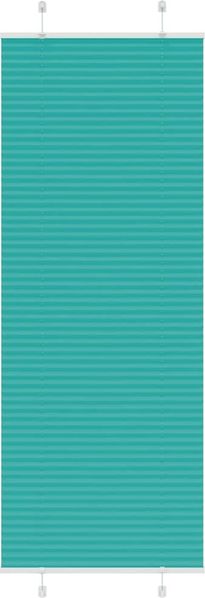 vidaXL Plissee Petrolgrün 70x200 cm Stoffbreite 69,4 cm Polyester 4015409