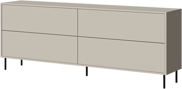 Kommode Monklon 200 4D (Farbe: Cashmere)