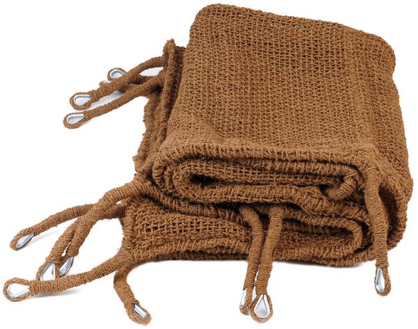 Der Coco Shade Dreieckig - Natur - 350x350 - Natürlich - 350x350x3cm