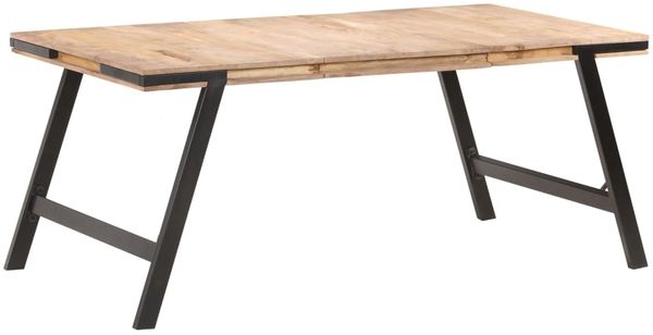 vidaXL Esstisch 180 x 90 x 76 cm Massivholz Mango [288119]