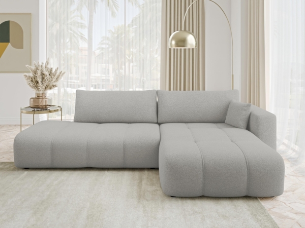 Ecksofa Furyn O (Farbe: Velo 633, Seite: Rechts)