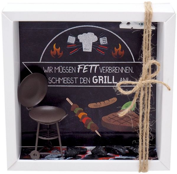 ZauberDeko Geschenkbox Geldgeschenk Grillen Barbecue Mann Geburtstag Gutschein Sommer Party