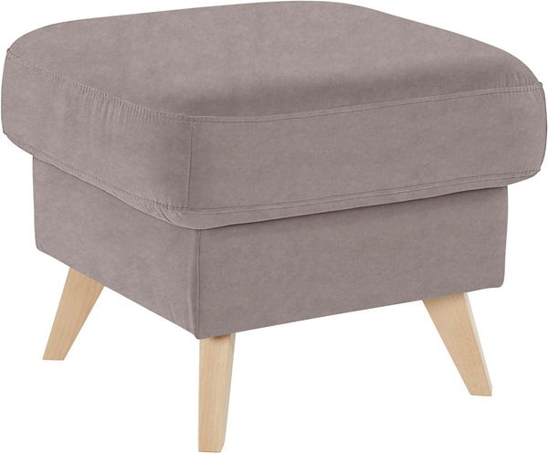 exxpo - sofa fashion Hocker Nappa mit praktischem Staufach unter der Sitzfläche