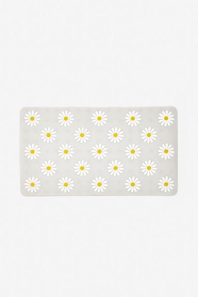Next Badematte Duschmatte aus Kunststoff im Gänseblümchen-Design, PVC