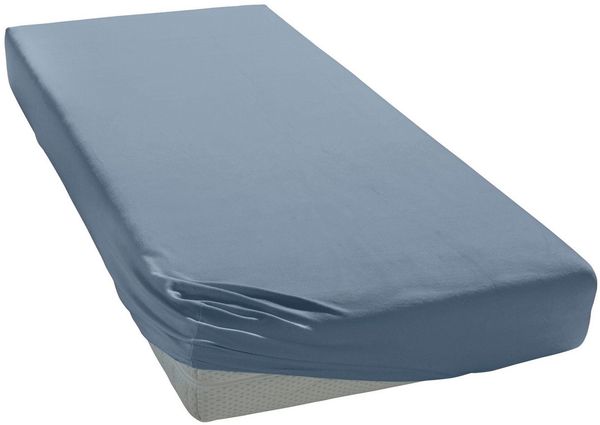 OTTO home Spannbettlaken PHYSALIS in BASIC und PREMIUM Qualität, 100% Baumwolle, Jersey (110 g/m), Gummizug: rundum, (1 Stück), für Matratzen bis 18 cm Höhe, Bettlaken, Spannbetttuch, pflegeleicht Bild 3