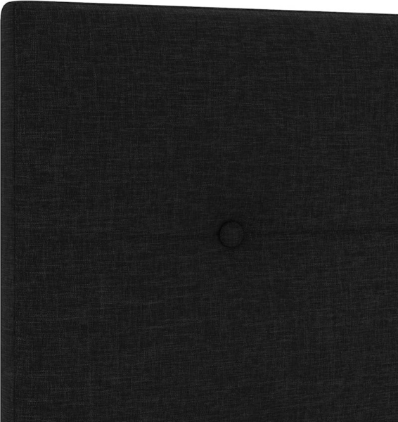 vidaXL Bettgestell mit Kopfteil Schwarz 120 x 200 cm Stoff 3344720 Bild 9