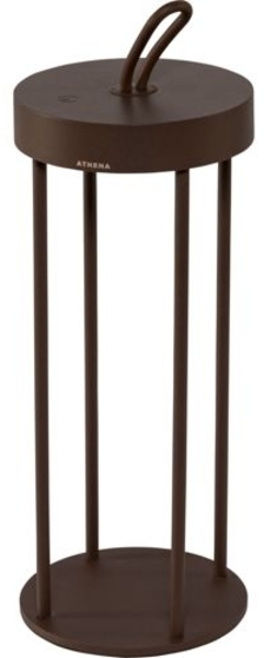 Century LED Tischlampe ATHENA corten 3W 3000K Dimm. IP54 Color