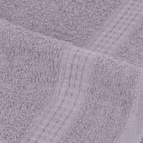 vidaXL Duschtücher 4 Stk. Grau 70x140 cm 360 g/m² 100% Baumwolle 136834 Bild 6