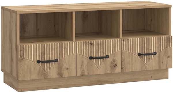 vidaXL TV-Schränk Artisan-Eiche 102 x 34,5 x 47 cm Holzwerkstoff 895374