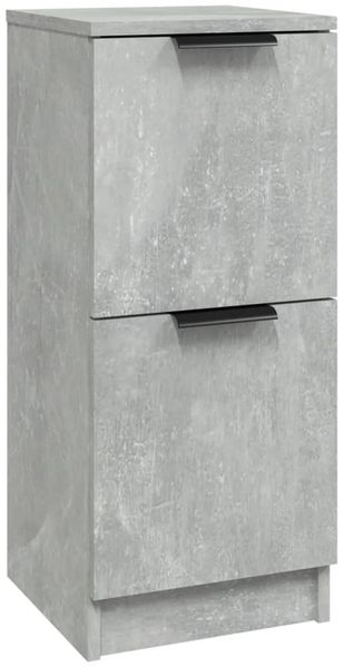 Sideboard, Kommode Betongrau 30x30x70 cm Holzwerkstoff j1167p