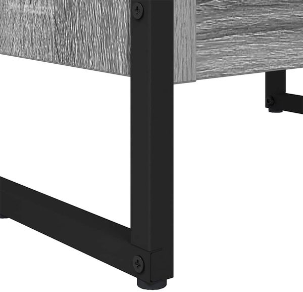 vidaXL Bücherregal Graues Sonoma 40 x 30 x 86,5 cm Holzwerkstoff 886363 Bild 9