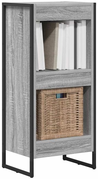 vidaXL Bücherregal Graues Sonoma 40 x 30 x 86,5 cm Holzwerkstoff 886363 Bild 3