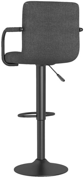 vidaXL Barhocker Dunkelgrau Stoff [334626] Bild 5