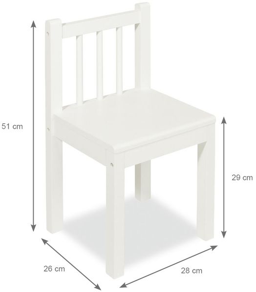 Kinderstuhl 'Linnea', weiß Bild 2