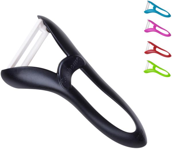 GRÄWE Keramik-Schäler SCHWARZ inkl. Ersatzklinge