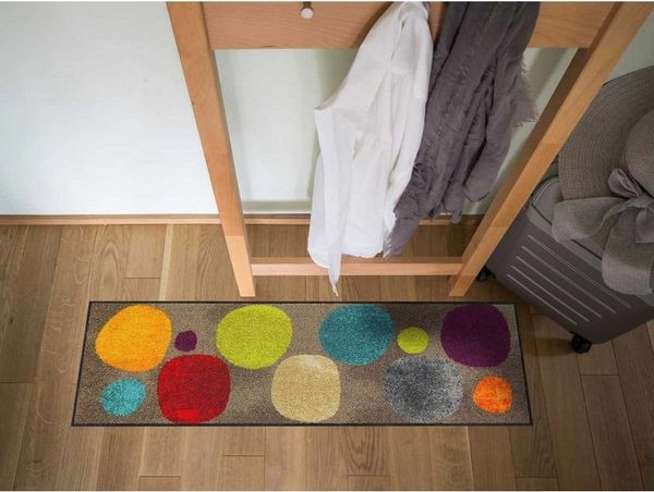 Salonloewe Läufer Läufer klein 30x100 Broken Dots, Läufer klein, Höhe: 300 mm
