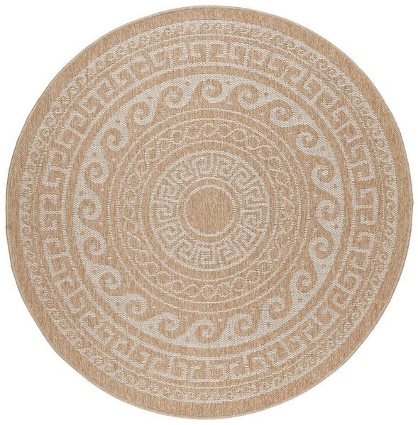 Ayyildiz Teppiche Outdoorteppich COMILLA 0887, rund, Höhe: 5 mm, Pflegeleicht / Strapazierfähig / In- und Outdoor geeignet Bild 3