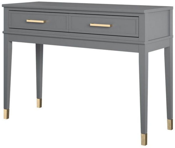 loft24 Konsolentisch Westerleigh, schmaler Tisch, Dielentisch, Flurtisch, 2 Schubladen, Breite 105 cm Bild 2