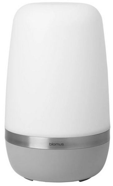 Blomus LED Outdoorleuchte SPIRIT, LED-Lampe, large, Edelstahl matt, Kunststoff, Platin Grey, 66063
