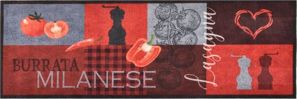 vidaXL Küchenteppich Waschbar Tomaten 60x300 cm 315978