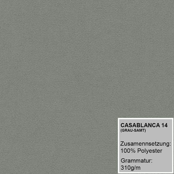 Polsterbett VIGI 180x200 mit Matratze, Bettkasten und Lattenrost. Farbe: Grau 14 Bild 3