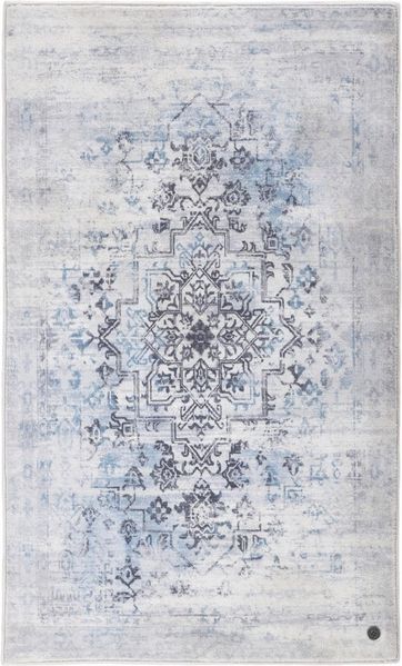 TOM TAILOR HOME Badematte Oriental Bath SIX, Höhe 7 mm, rutschhemmend beschichtet, fußbodenheizungsgeeignet, strapazierfähig, Polyester, rechteckig, Badteppich, Orient-Optik, Vintage Design, waschbar