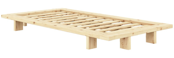 Karup Design Bettgestell Bettgestell JAPAN BED Futonbett aus FSC®-zertifiziertem Massivholz (Mit Lattenrost), zeitlos, bequem & in mehreren Farben und Größen erhältlich