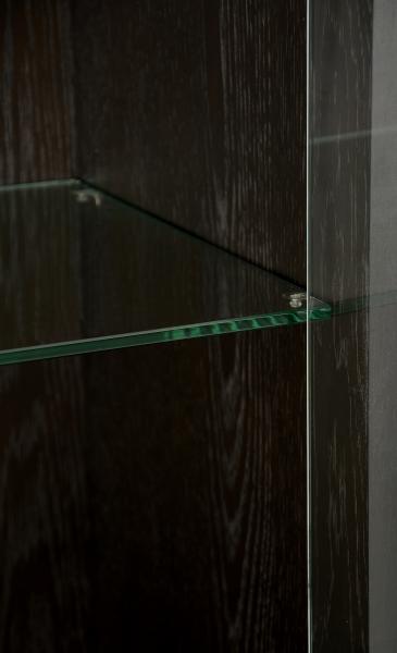 Livin Hill Vitrine Seville Schwarz, Beine und Griffe aus Messing SEV26-2 Bild 10