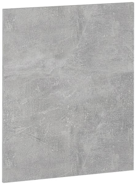 Küchenfront R-Line Beton 59.6 x 71.3 cm Möbelfront für den Backofenumbauschrank (halb) Vicco