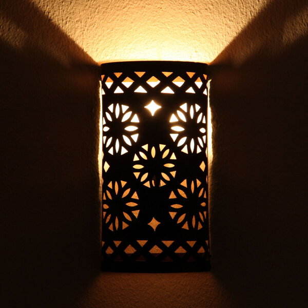 Orientalische Eisen Wandlampe EWL08 Bild 5
