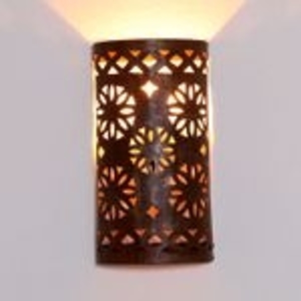 Orientalische Eisen Wandlampe EWL08 Bild 2