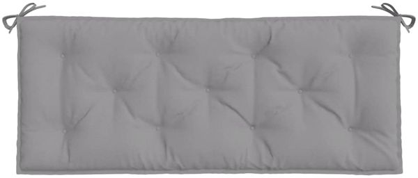 vidaXL Gartenbank-Auflagen 2 Stk. Grau 120x50x7 cm Oxford-Gewebe 361679 Bild 5