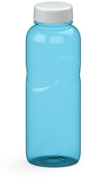 elasto Trinkflasche 700 ml Wasserflasche carve "Refresh" robuste Tritanflasche, Made in Germany, BPA-frei, Sportflasche, kohlensäurehaltige Getränke