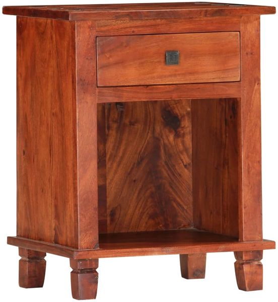 vidaXL Nachttisch 40 x 30 x 50 cm Massivholz Akazie 286265