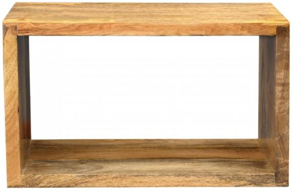 Wandregal Devi 50x30x22 aus Mangoholz