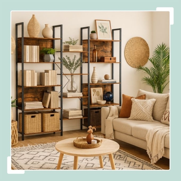 Industrial Bücherregal 14 Ablagen 10052077_8208 Bild 2