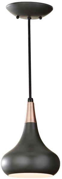 Elstead Lighting Beso 1-Light Mini Pendelleuchte Bronze dunkel 24cm E27