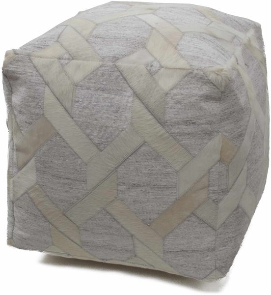 Chimera Pouf 125 Elfenbein 45cm x 45cm
