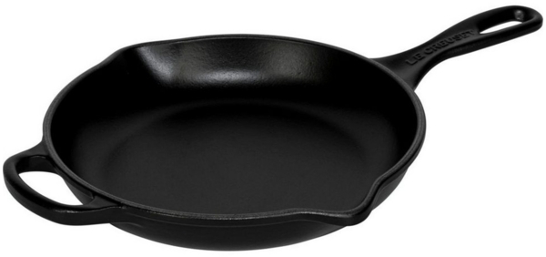 Le Creuset Brat- und Servierpfanne, Gusseisen schwarz, 23 cm