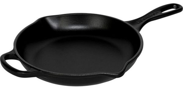 Le Creuset Brat- und Servierpfanne, Gusseisen schwarz, 23 cm Bild 2