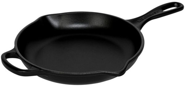 Le Creuset Brat- und Servierpfanne, Gusseisen schwarz, 23 cm Bild 3