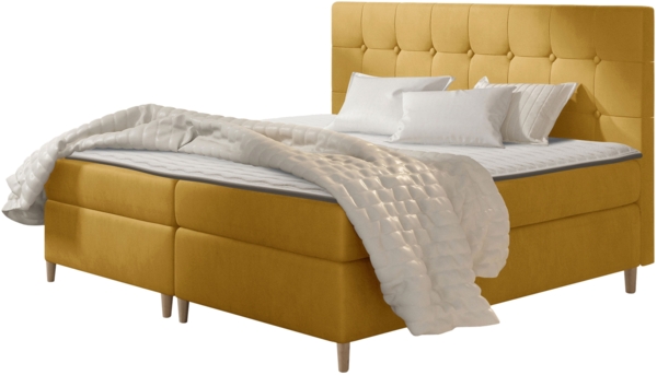 Boxspringbett Abenaki, Farbe: Magic Velvet 2215