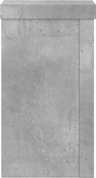 vidaXL Pflanzenständer 2 Stk. Betongrau 10x10x18 cm Holzwerkstoff 852882 Bild 6