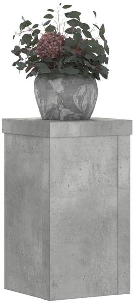 vidaXL Pflanzenständer 2 Stk. Betongrau 10x10x18 cm Holzwerkstoff 852882 Bild 8